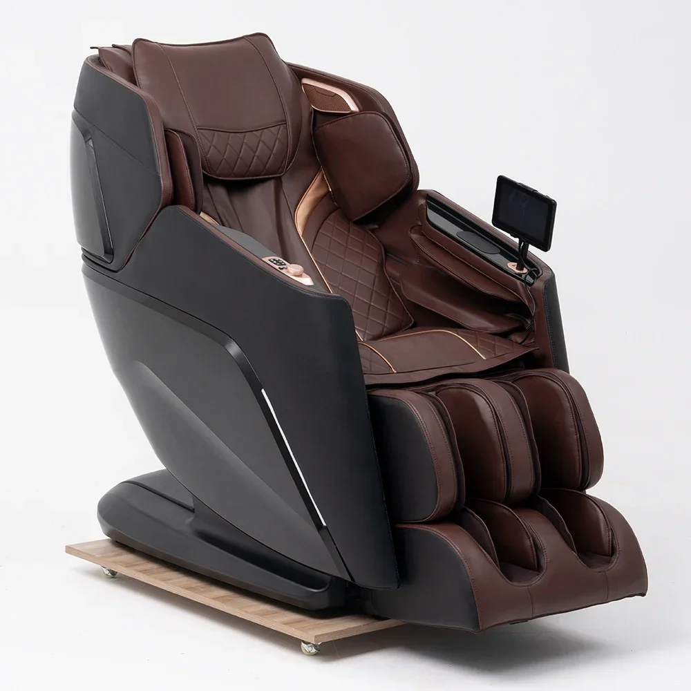 2026 Luxury multifunctional sillon masajes SL track shiatsu Thai Stretch zero gravity massage armchair 4d full body massage chai