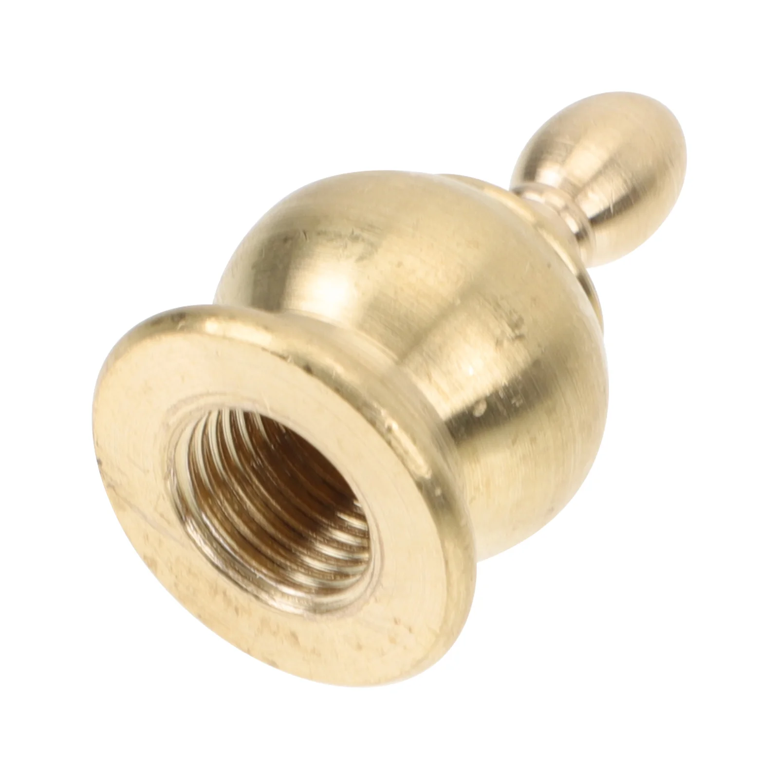 

Flange Table Lamp Accessories Decoration Creative Caps Internal Teeth Finials Golden Copper Lampshades for
