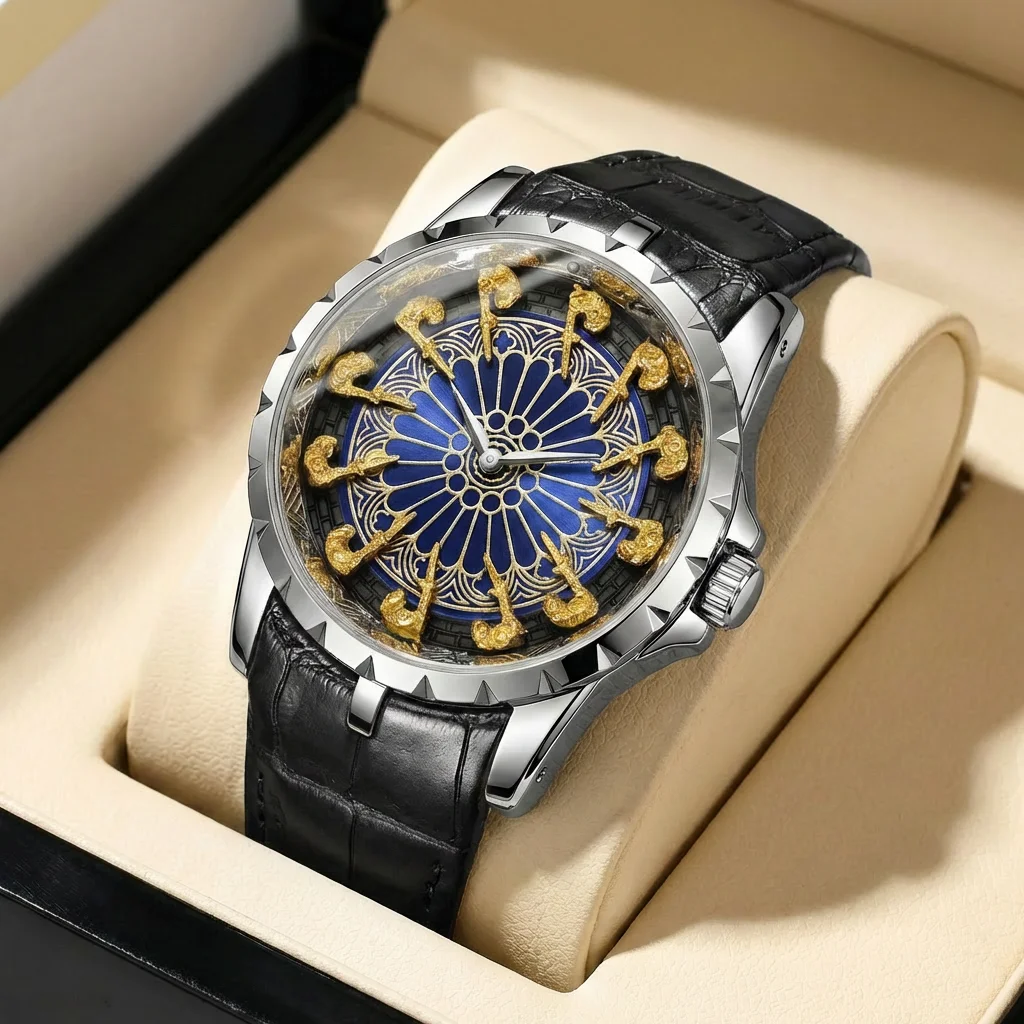 Men's Retro Style Automatic Quartz Watch