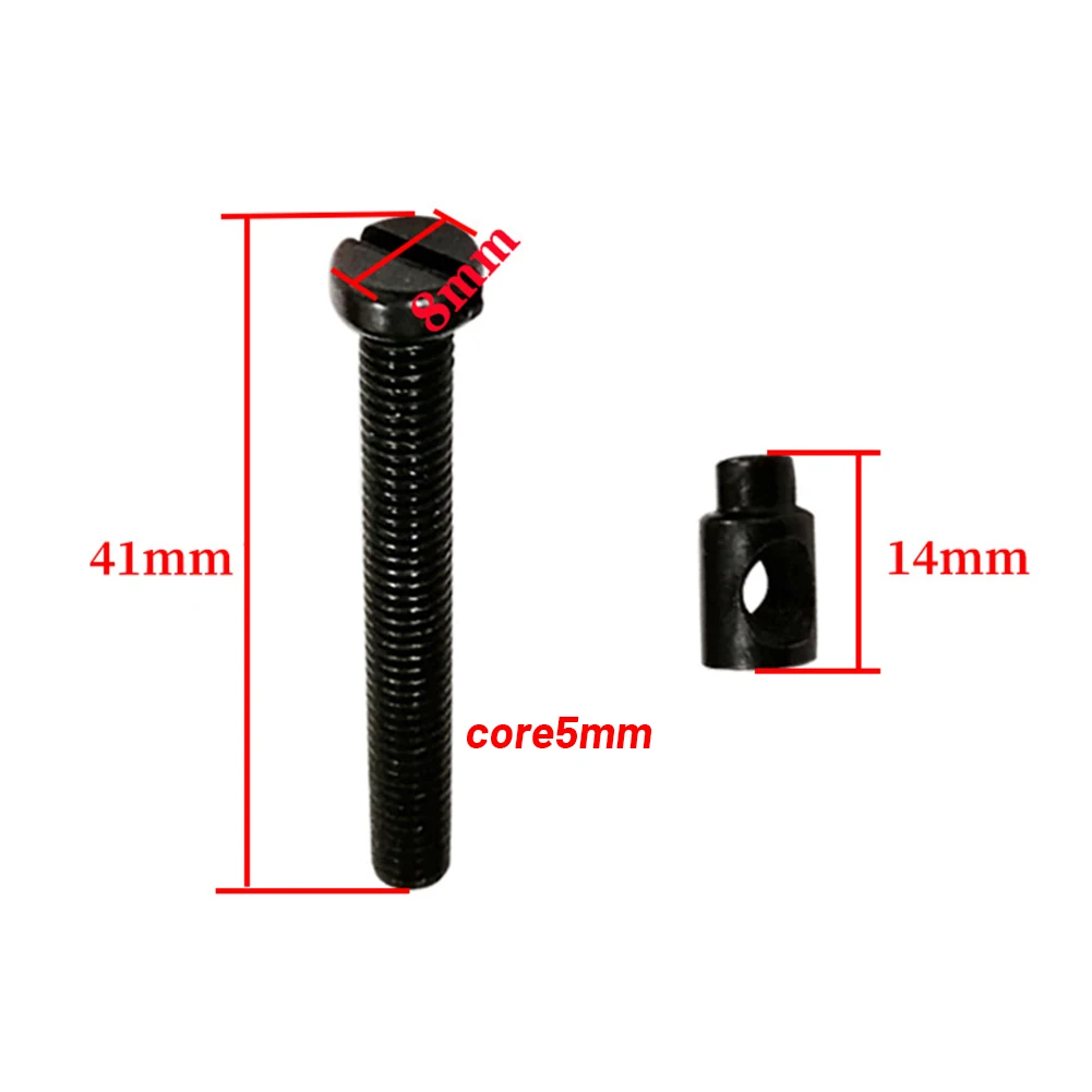 2pcs Bar Chain Adjuster Tensioner Screws Metal For 405 5016 Chainsaw Grass Trimmer Garden Lawn Mower Power Tools Accessories