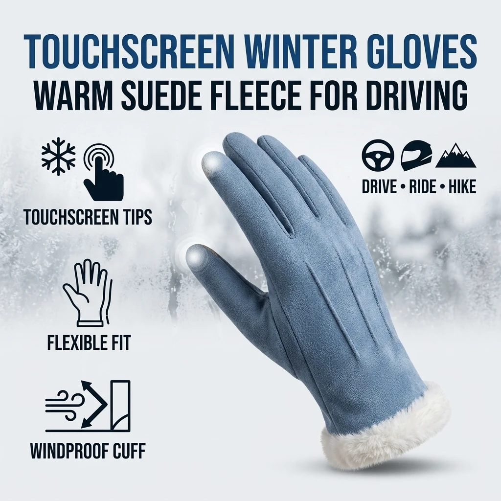 Women's Winter Gloves Outdoor  - Winter Cycling Commute ulasan dan harga