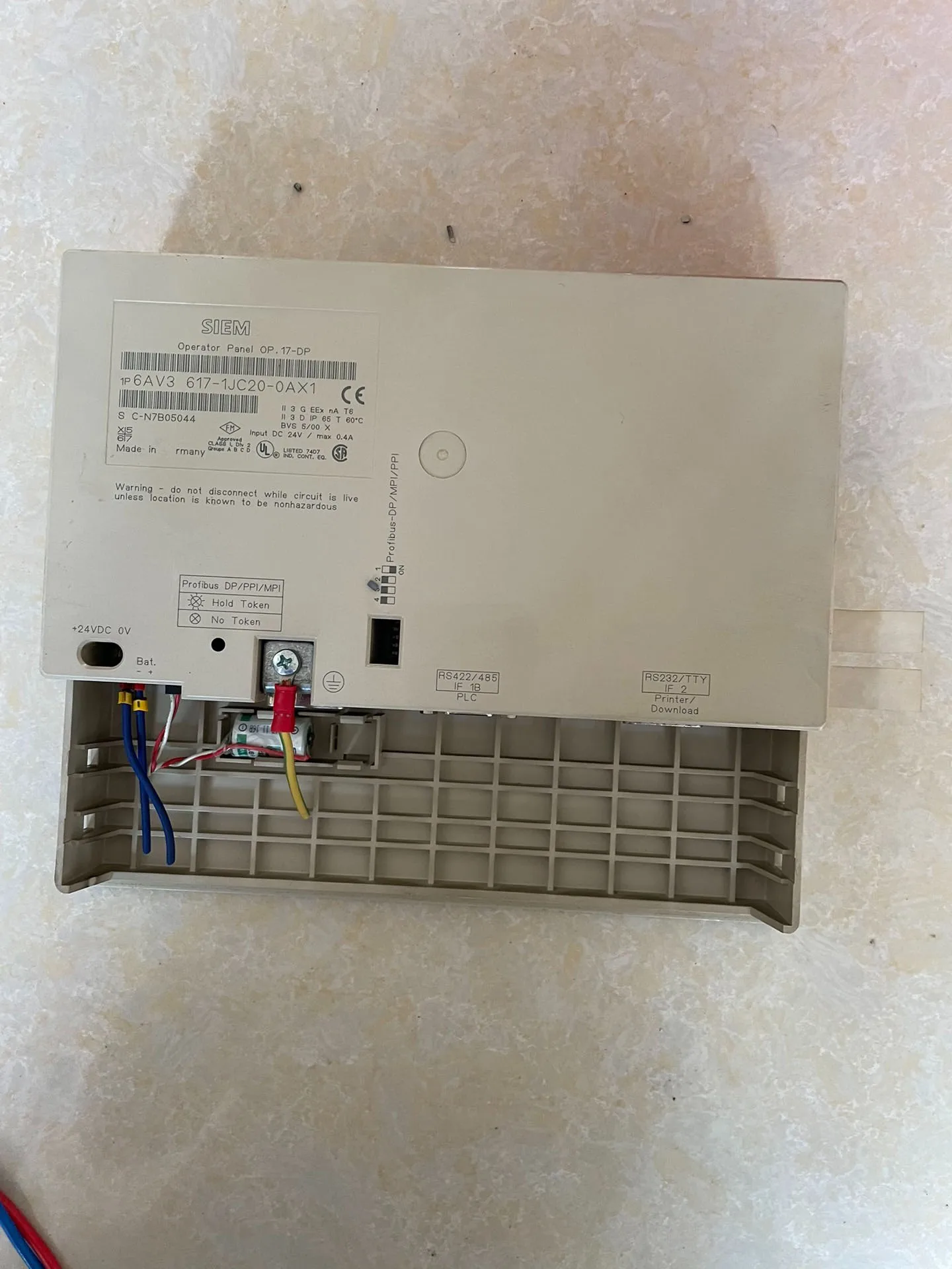 Panel Panel sentuh 6AV3617-1JC20-0AX1 6AV3 617-1JC20-0AX1