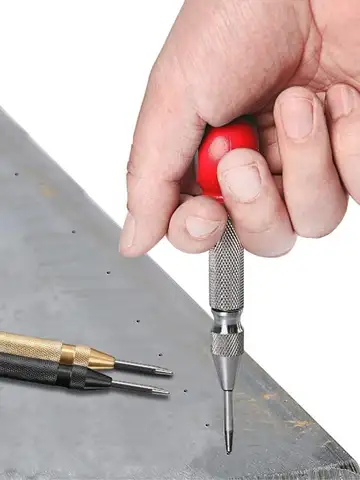 Automatic Center Punch Automatic Metal Punch Tool Woodworking Tools Loaded Marker Wood Chisel Joinery Carpenter Tool