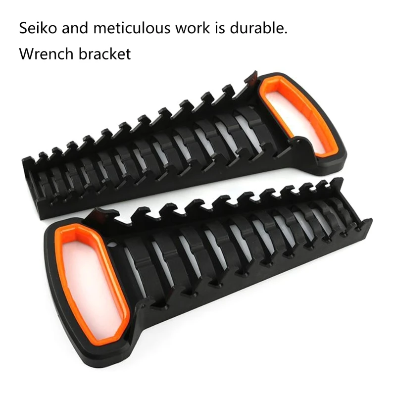 2pcs Efficient Wrench Storage Solution Versatile Wrench Holder Wrench Storage Rack Maximize Space Minimize Clutter