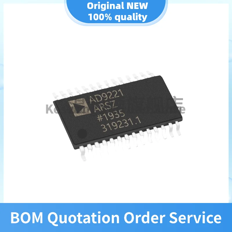 SMD AD9221ARSZ SSOP-28 package, 12-bit ADC analog-to-digital converter