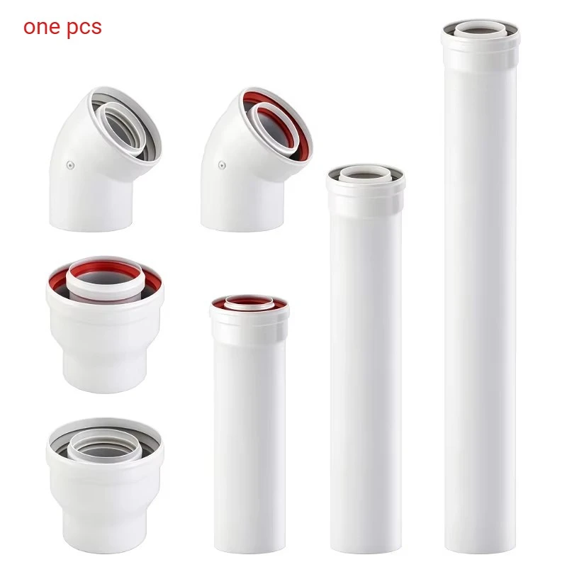 Horizontal Flue Outlet Accessories for Bosch Immergas Boiler 100/60 Condensing Coaxial Pipe Concentric Flue Pipe 45° 90° Elbow