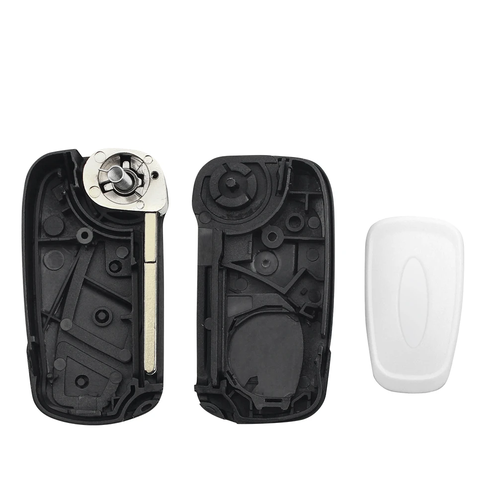 KEYYOU 1PCS 3 Buttons Flip Folding Car Key For Ford KA MK2 2008-2016 Key Case Housing Holder Cover blade