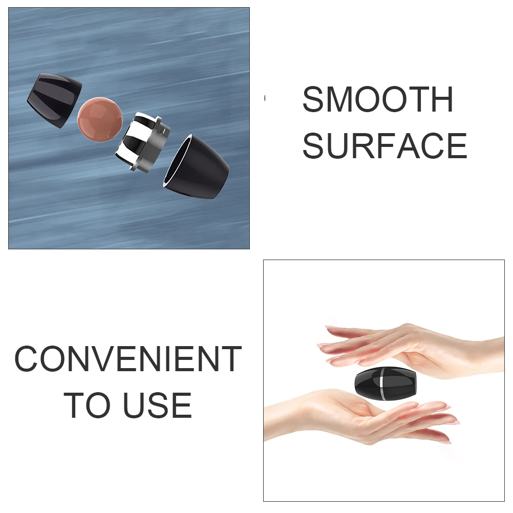 

Oil Absorbing Roller Facial Cleanser Massager Natural Volcanic Stone Skin Care Tool Portable Reusable Mud Control