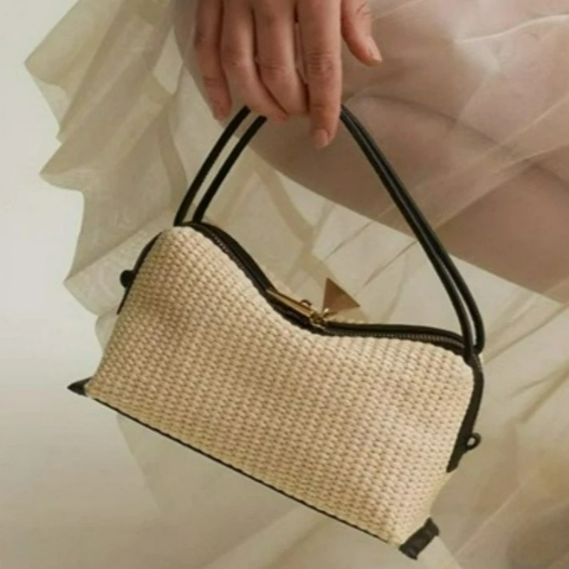 High-quality Versatile Commuter Crossbody Bag, New Trendy Ladies' Square Handbag, Leopard Print Shoulder Bag Under The Armpit