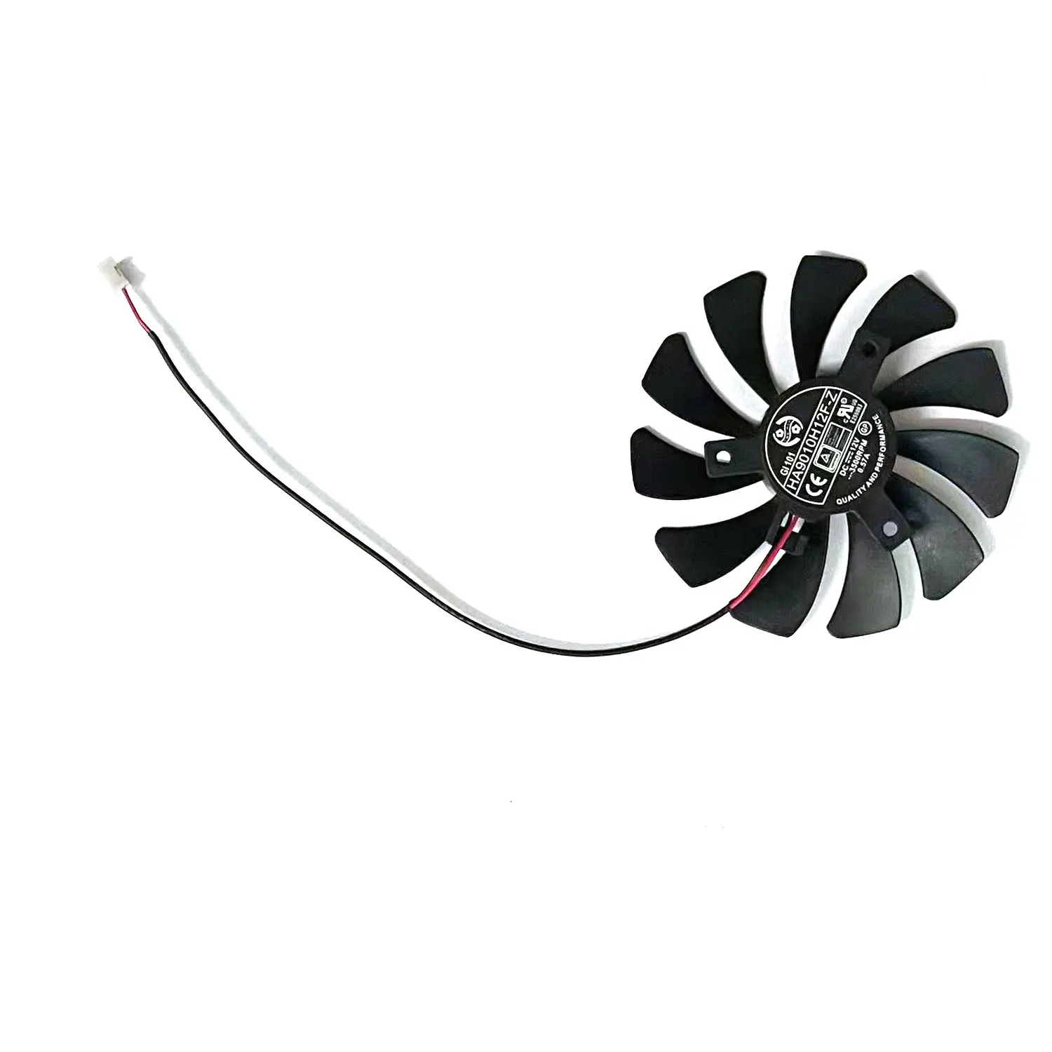 For MSI GeForce GTX1650 1630 AERO ITX OC Graphics Card 85MM 2PIN HA9010H12F-Z GTX 1650 GPU Fan
