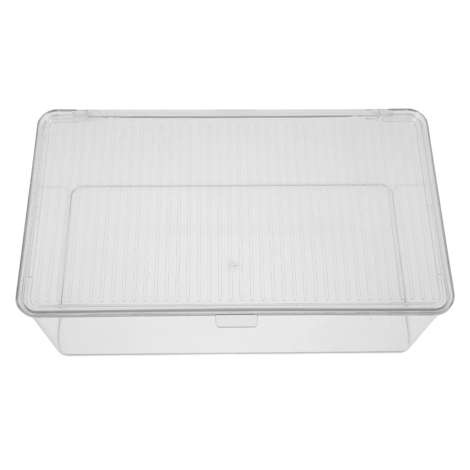 

Clear Badge Display Box Acrylic Brooch Storage Organizer Lapel Pin Case Displaying Container For Jewelry Protection Desktop Use