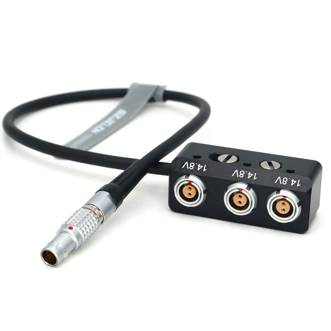 0B 2pin  RS3pin DTAP to 3*0B 2pin Female Hub Adapter Splitter for Camera ARRI, SONY, RED