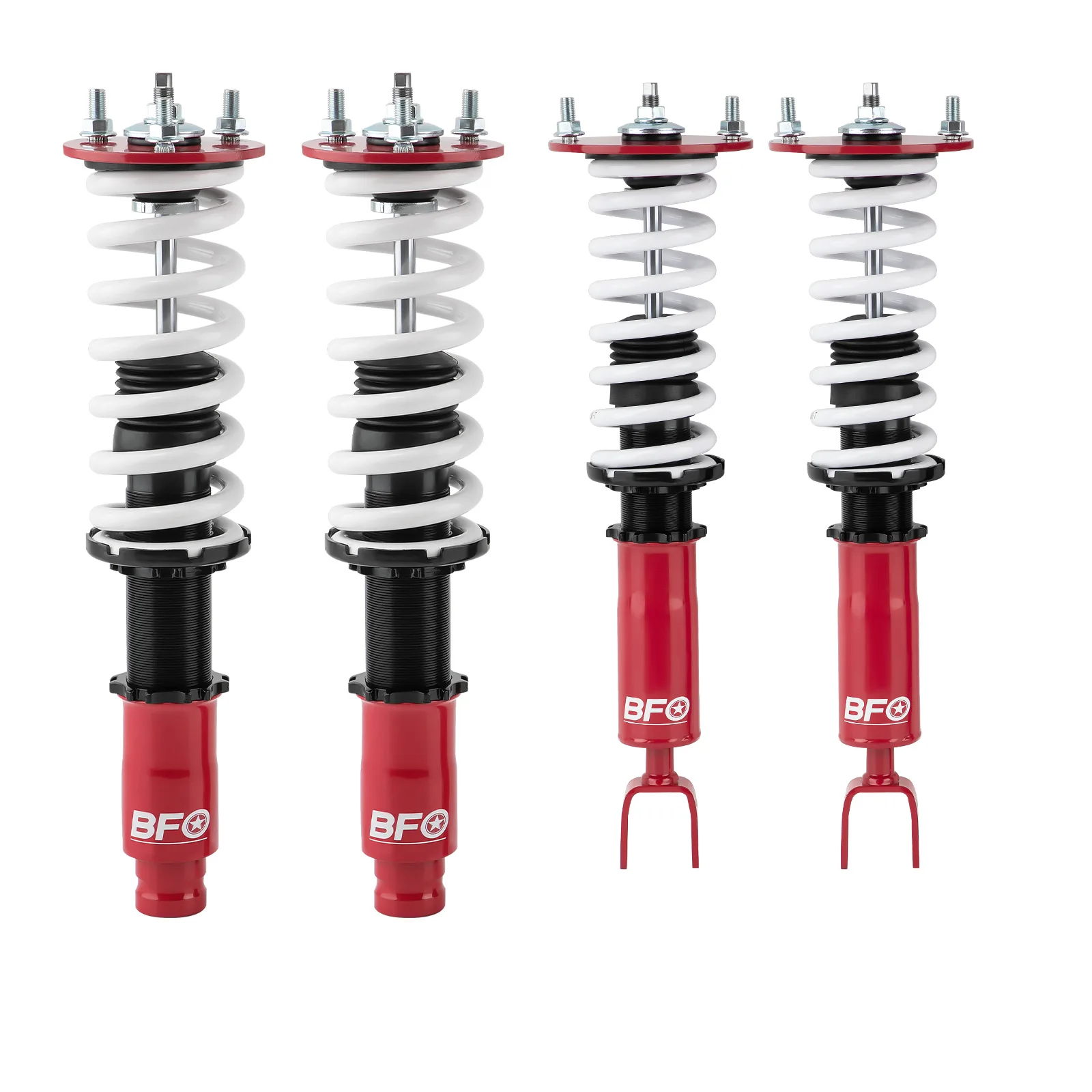 BFO Adjustable Suspension Coilovers Shocks Absorber For Honda Accord 90-97 Coilover Struts Shock Absorbers Suspension