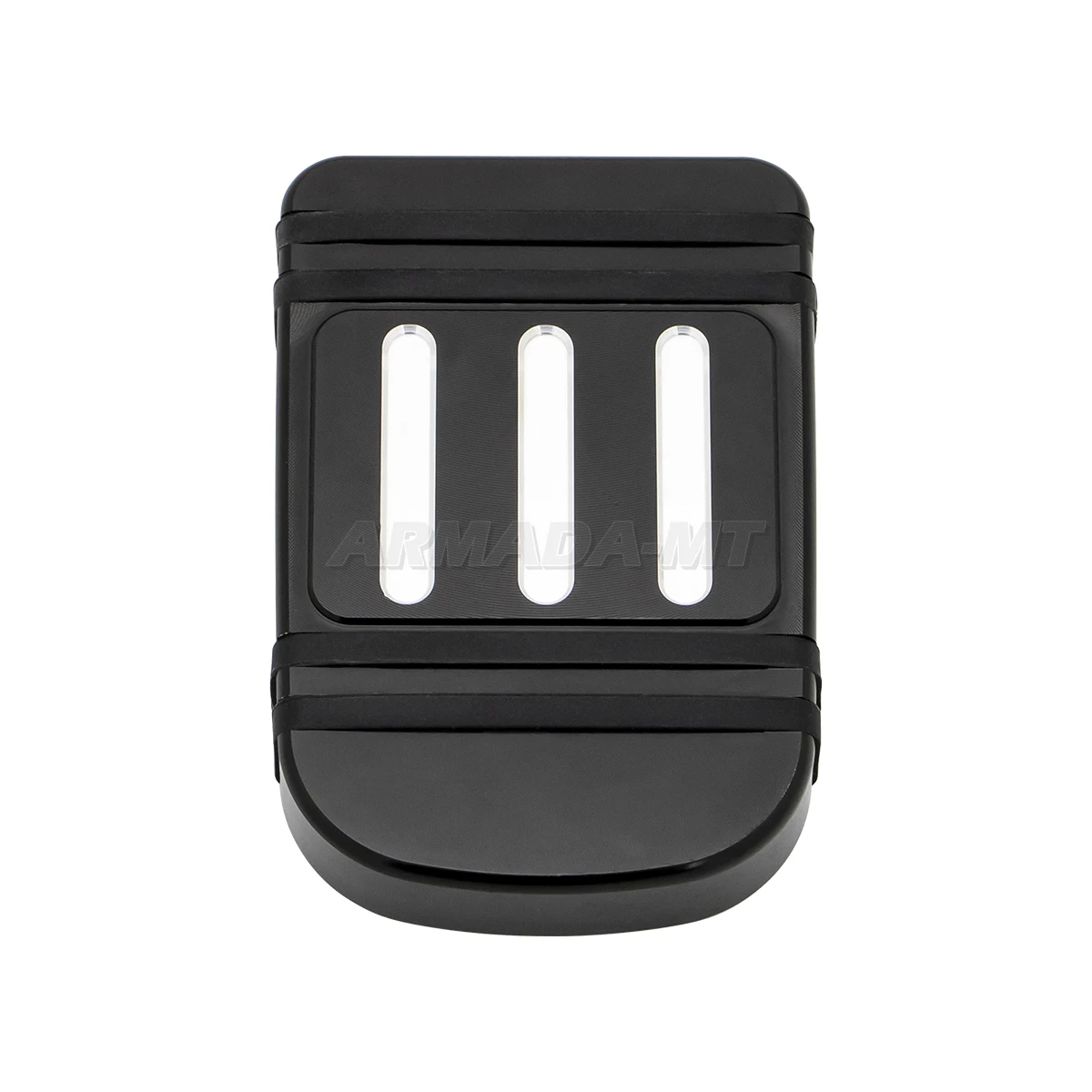 Motorcycle Pedal Pad Cover CNC Foot Pegs Footrest For Harley Dyna Switchback Cross Bones Heritage Softail Fat Boy Slim Deluxe view 3