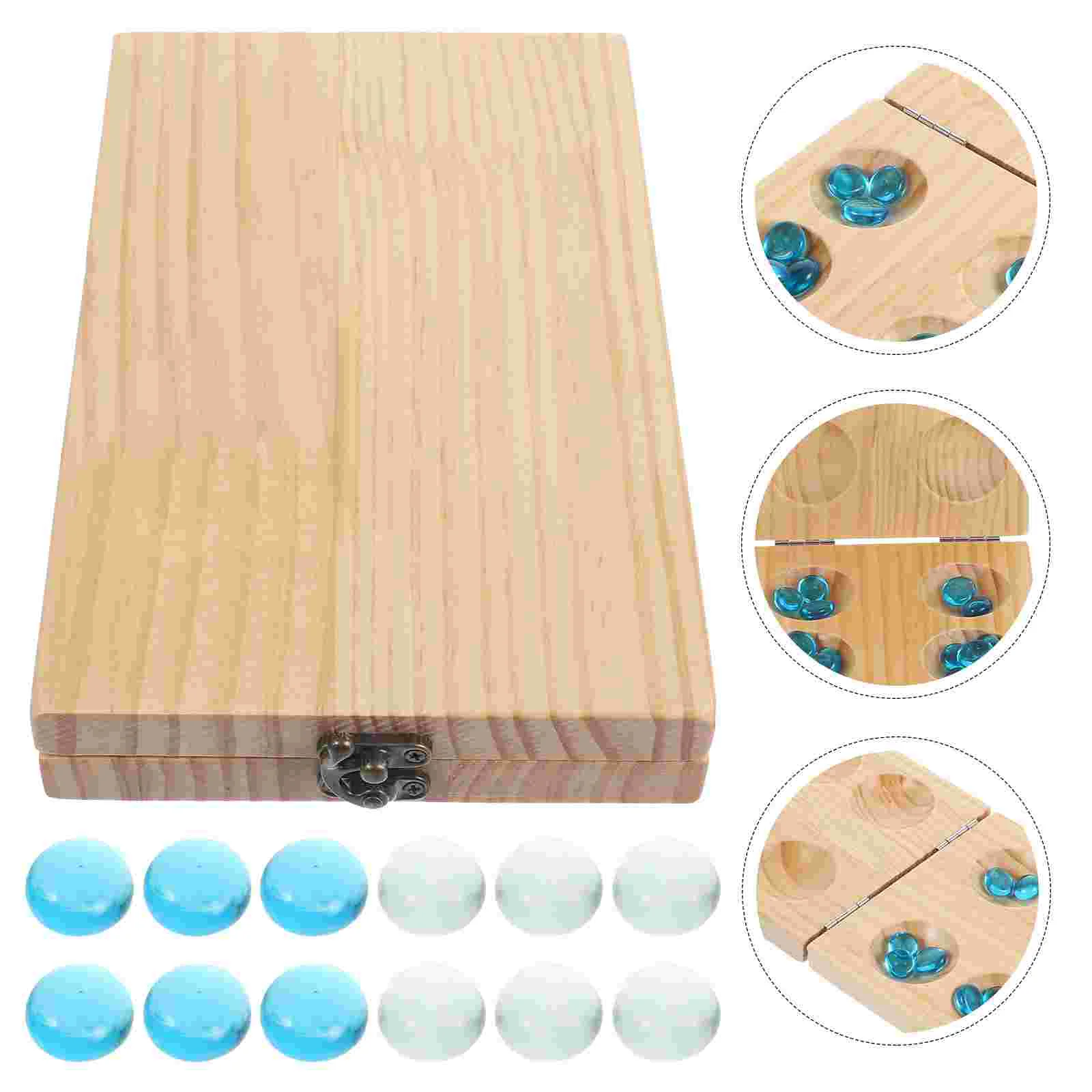 Mancala Logic Training Chess Family Games for Kids and Adults Board Checkerboard Child