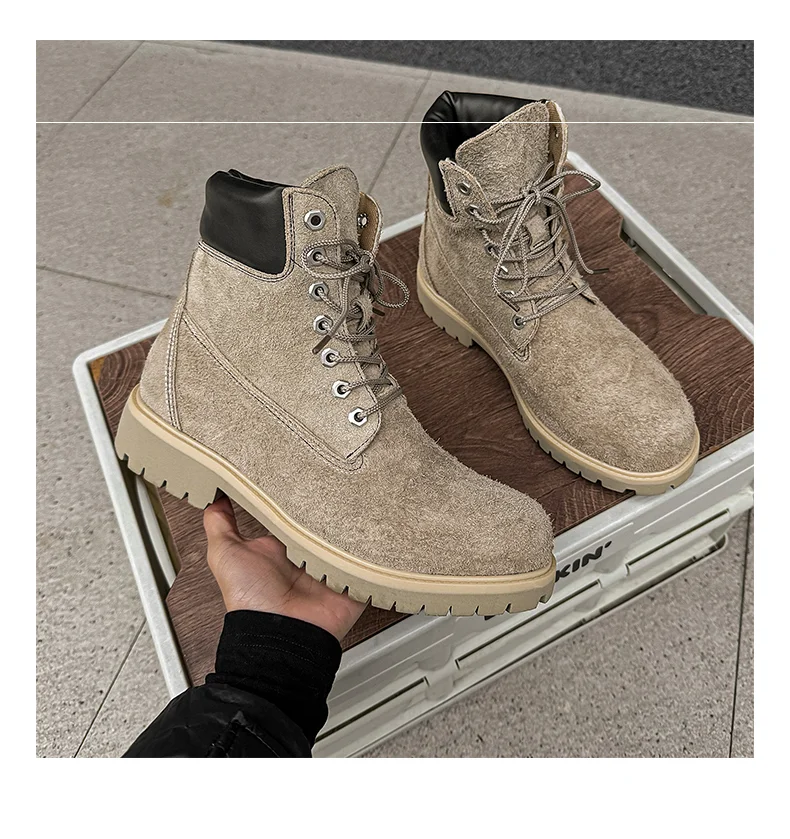 2025 أحذية المشي لمسافات طويلة للرجال في الهواء الطلق الجديدة، أحذية المشي لمسافات طويلة للزوجين قابلة للتنفس #5