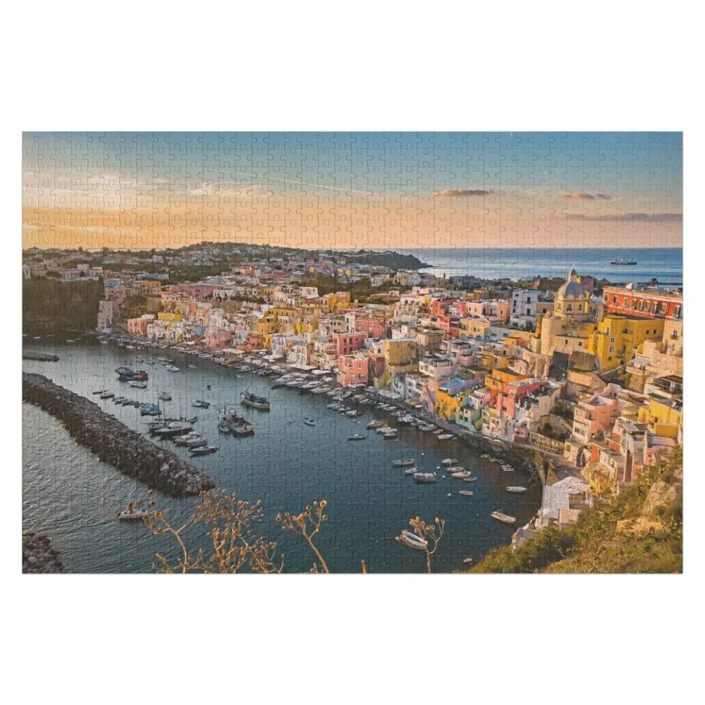 

Пазл Sunset over Procida Island, Италия 1, рождественские подарки, индивидуальные игрушки для детей, головоломки