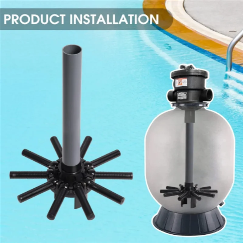 【Berserkk】 SX244DA assemblage latéral Spa piscine filtre à sable remplacement pour Hayward filtre à sable piscine filetée latérale pour Hayward S2