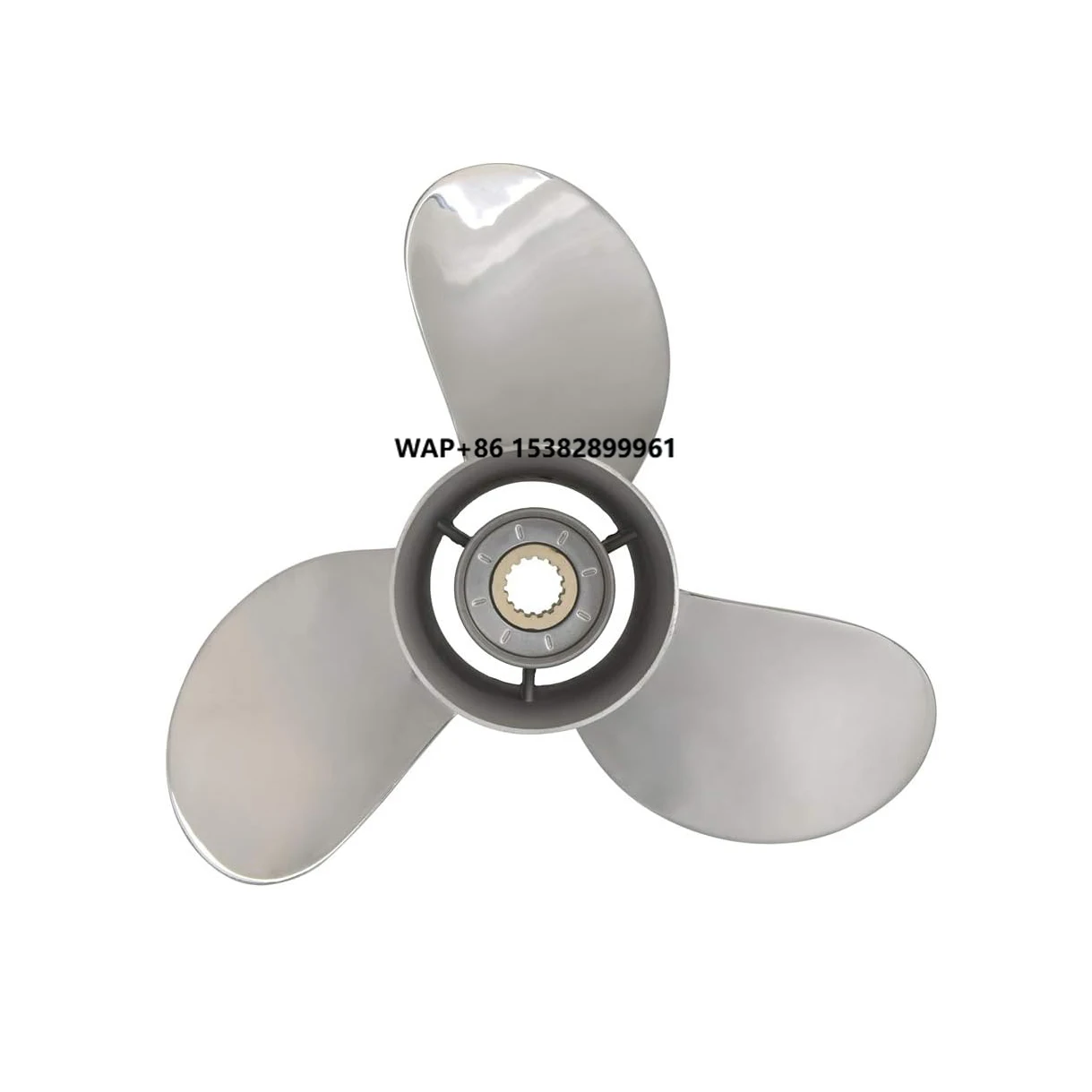 

Propeller Stainless 13-3/4 X 17 15 Spline Tooth 6G5-45978-02-98 for Outboard 150-250HP