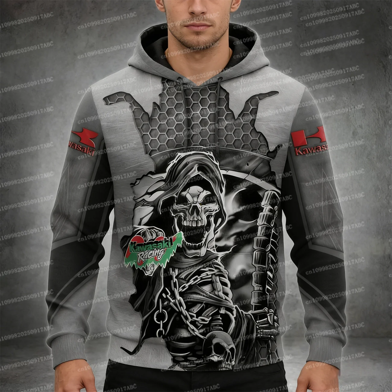 

（Kawasaki ）Men Hoodie Y2K Kawasaki Hoodie Women's Hoodie Kawasaki Hoodie Motorcycle Uniform Sportswear Racing Hoodie Clothing