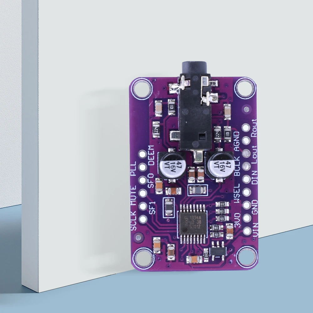 CJMCU-1334 DAC Audio Stereo Decoder Module Board 3.3 -5V UDA1334A Stereo Decoder Board DAC Decoding Board for Arduino