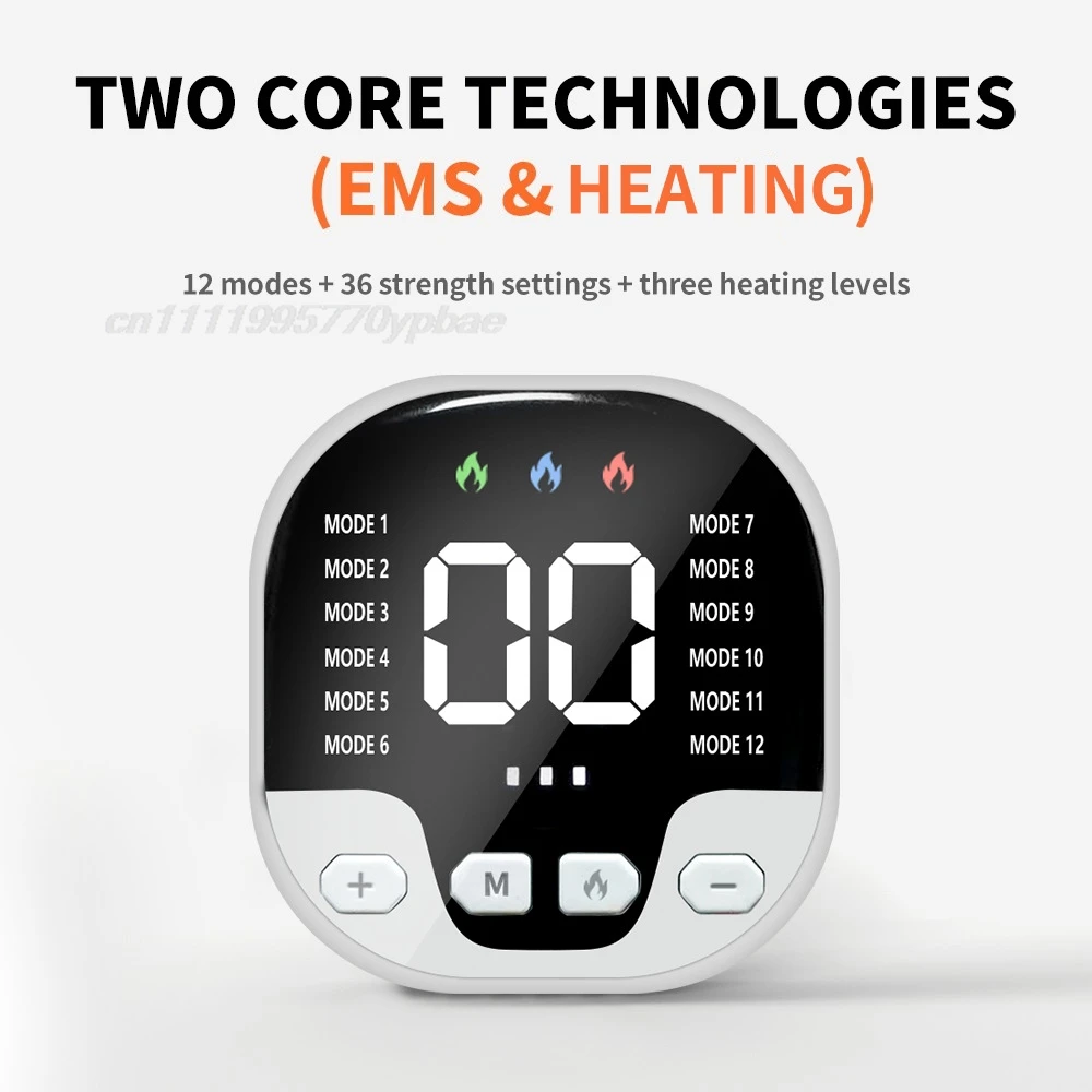 EMS Electric Hand Wrist Massager - Wireless Muscle Stimulator 6-In-1 Low Frequency Device For Fast Pain Relief - view 4