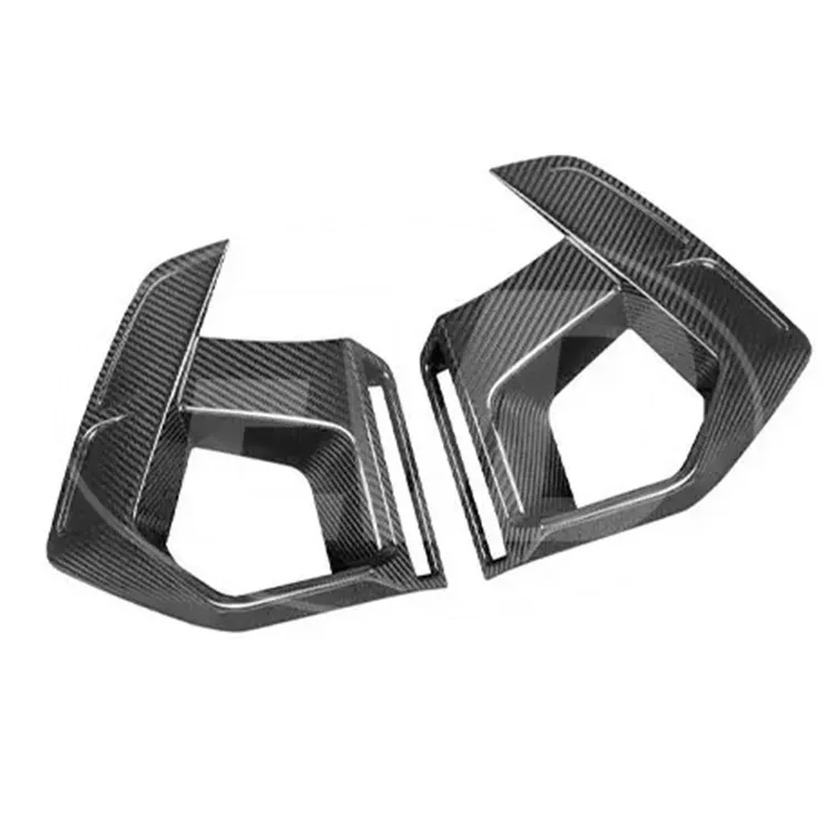 فتحة تهوية المصد الأمامي من ألياف الكربون الجافة لسيارة BMW F97 X3M 2022-2023 #2