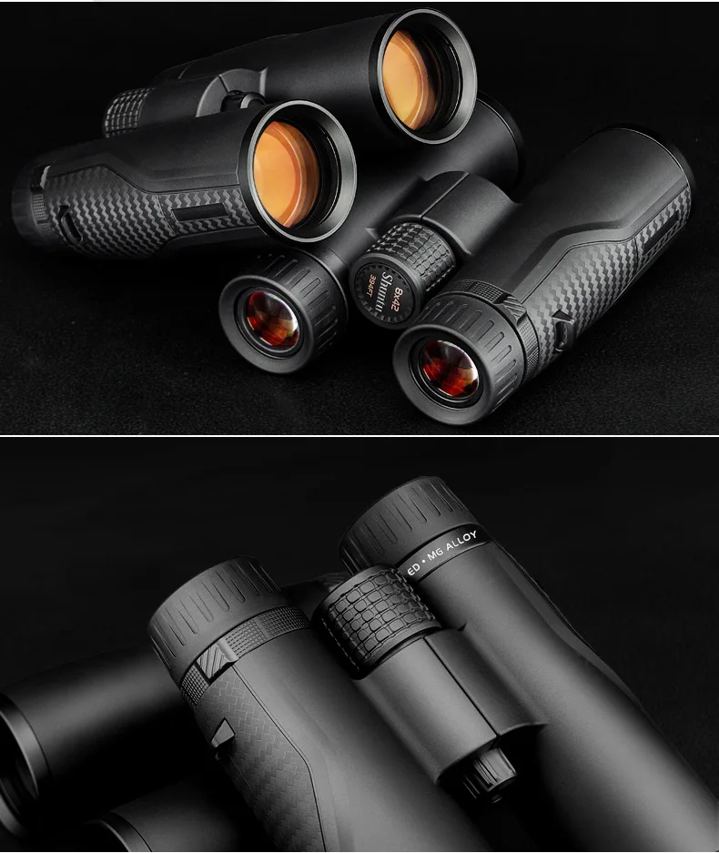 Shuntu ED Ferngläser 8X42/10X42/10X50/12X50 für Erwachsene, wasserdicht und beschlagfrei, Hochleistungsferngläser für Jagd, Camping, Vogelbeobachtung – Detail 15