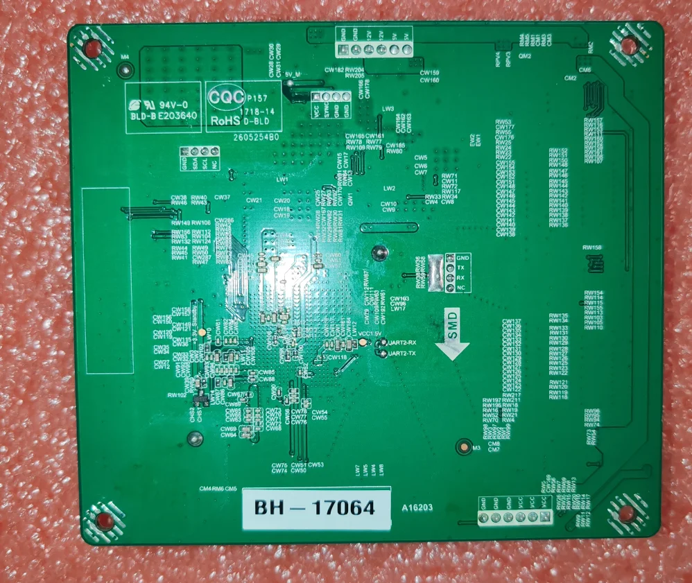 Nuovo! PL.MS6M60.3 4K 60HZ a 4K 120HZ turn board per V650DK6-QS1 o LSC750FJ01