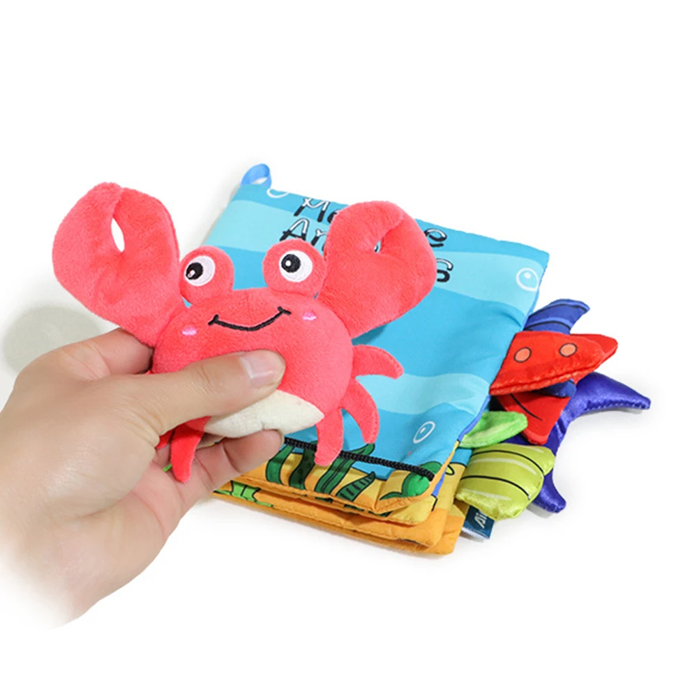 

Early Education Book Fabric Cloth Newborn Books Infant Children Cartoon