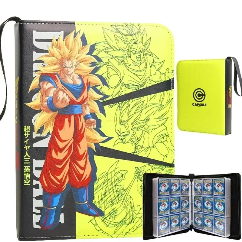 400pcs/900pcs Card Album Book Anime Dragon Ball Collection Card Storage Folder Hold Vegeta Iv Game Cards Binder Holder Gift