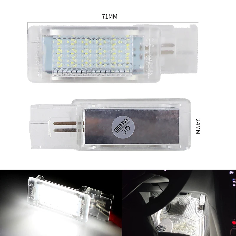 

Car LED Footwell Light Luggage compartment Trunk Light Lamp For VW Golf 5 MK5 6 MK6 Jetta Passat B6 B7 B8 CC EOS Tiguan 12V