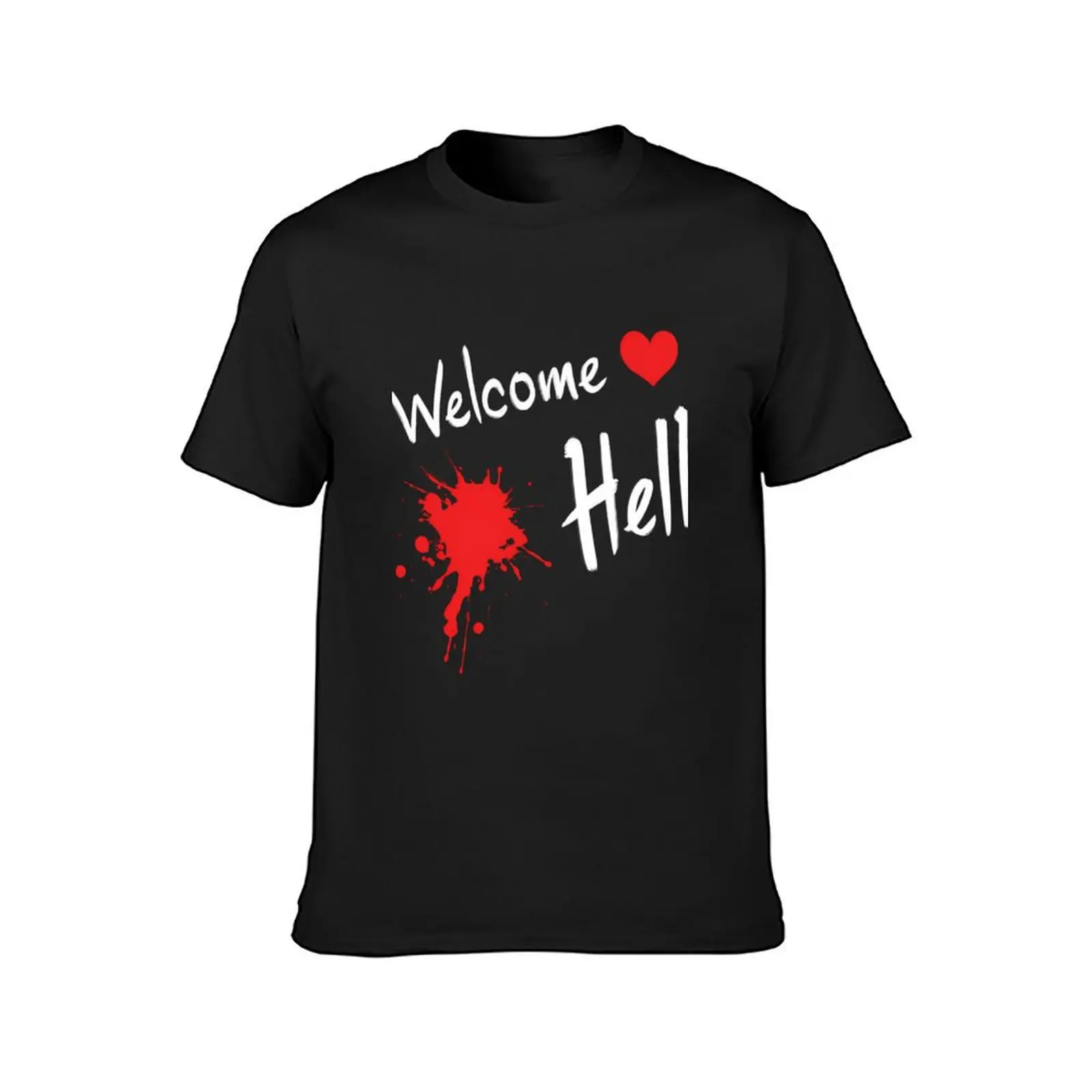 Touhou Project Welcome Hell T-Shirt new edition plain mens white t shirts