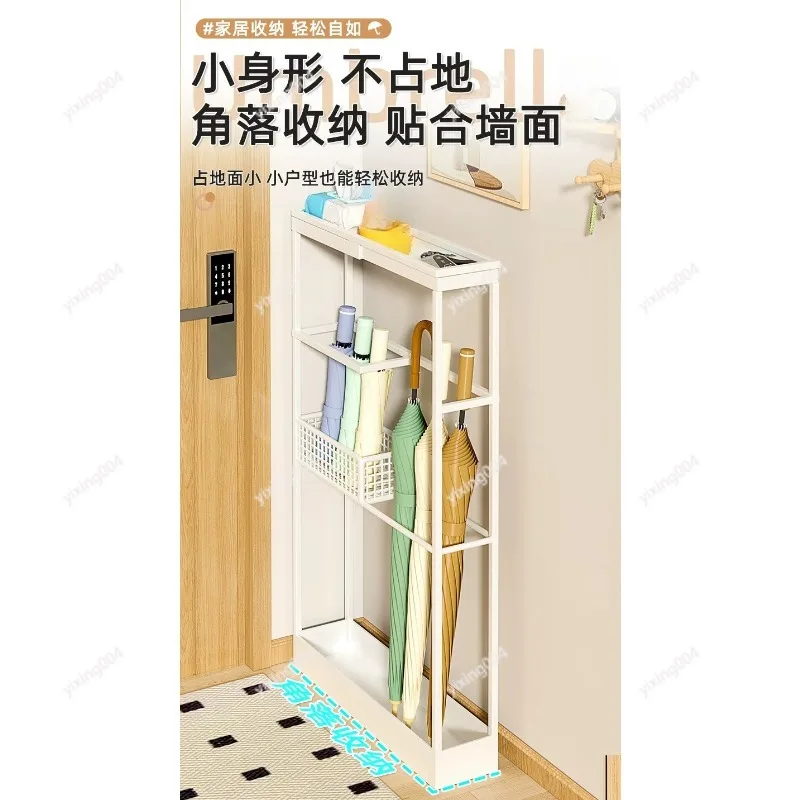 

Home Corner Umbrella Storage Stand, Slim Gap Design Umbrella Rack for Entryway Hallway Decor