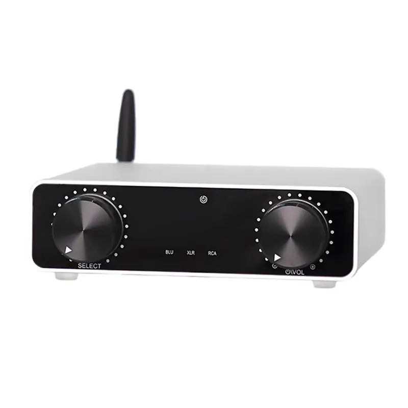 AED7-D325S HFI Desktop DAC AMP Headphone 300Wx2 QCC3084 RCA XLR Amplifier Bluetooth SBC/AAC/APTX/APTX-LL/LDAC