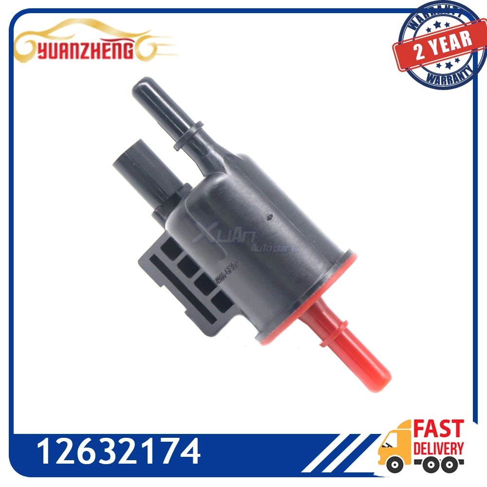 

Car Vapor Canister Purge Solenoid Valve 12V 12632174 136200-7220 For Chevrolet Impala Malibu Equinox GMC Buick Regal 09T021