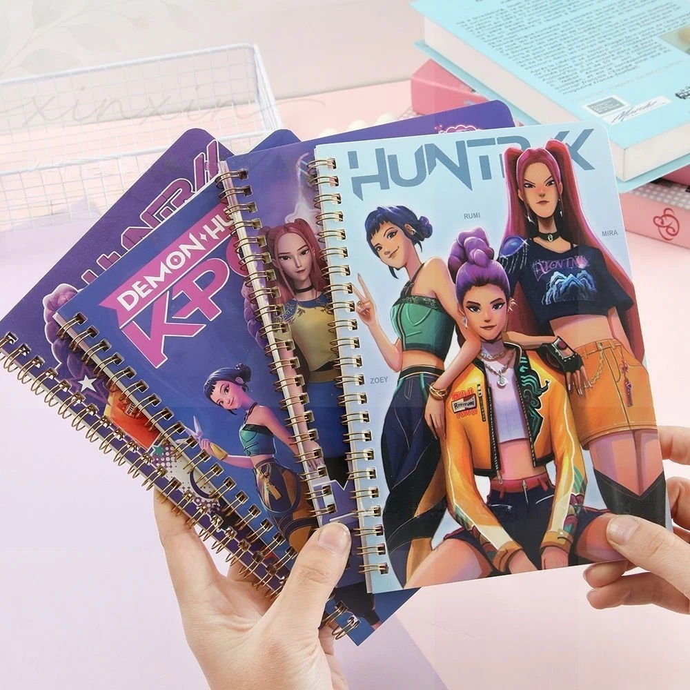 

K.Pop Demon Hunters Spiral Notebook, A5 Lined Journal