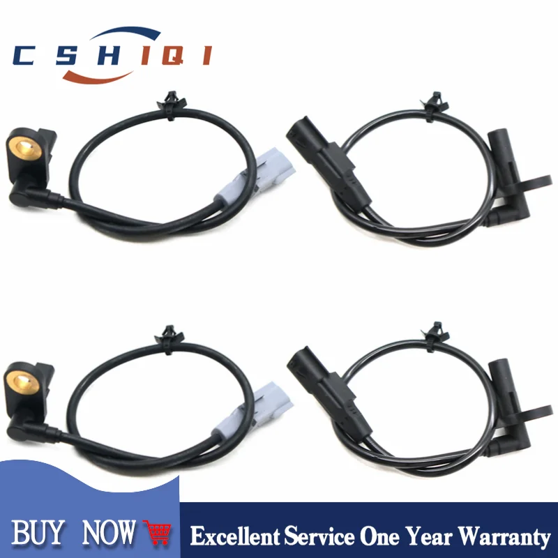 47910-1MA0A 4PCS Front Rear L/R ABS Wheel Speed Sensor For Nissan 370Z Infiniti M25 M56 EX35 Q60 QX50 47900-1MA0A 47901-1MA0A