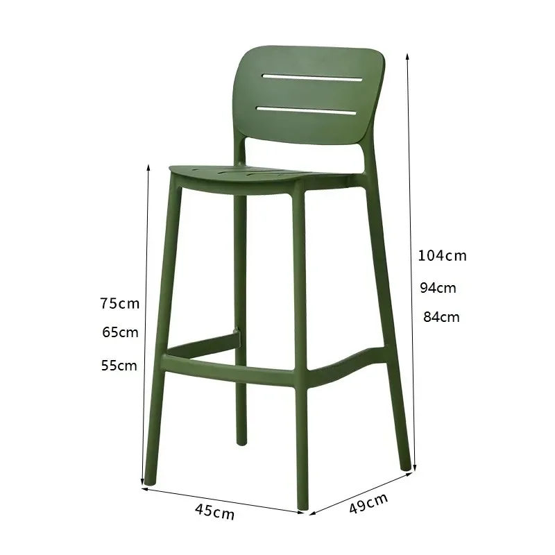 Chaise Design Minimalistเก้าอี้Ergonomicเก้าอี้Gamerบาร์โลหะNordic Dining Camping Luxury Silla Mid Century Outdoor Cafe