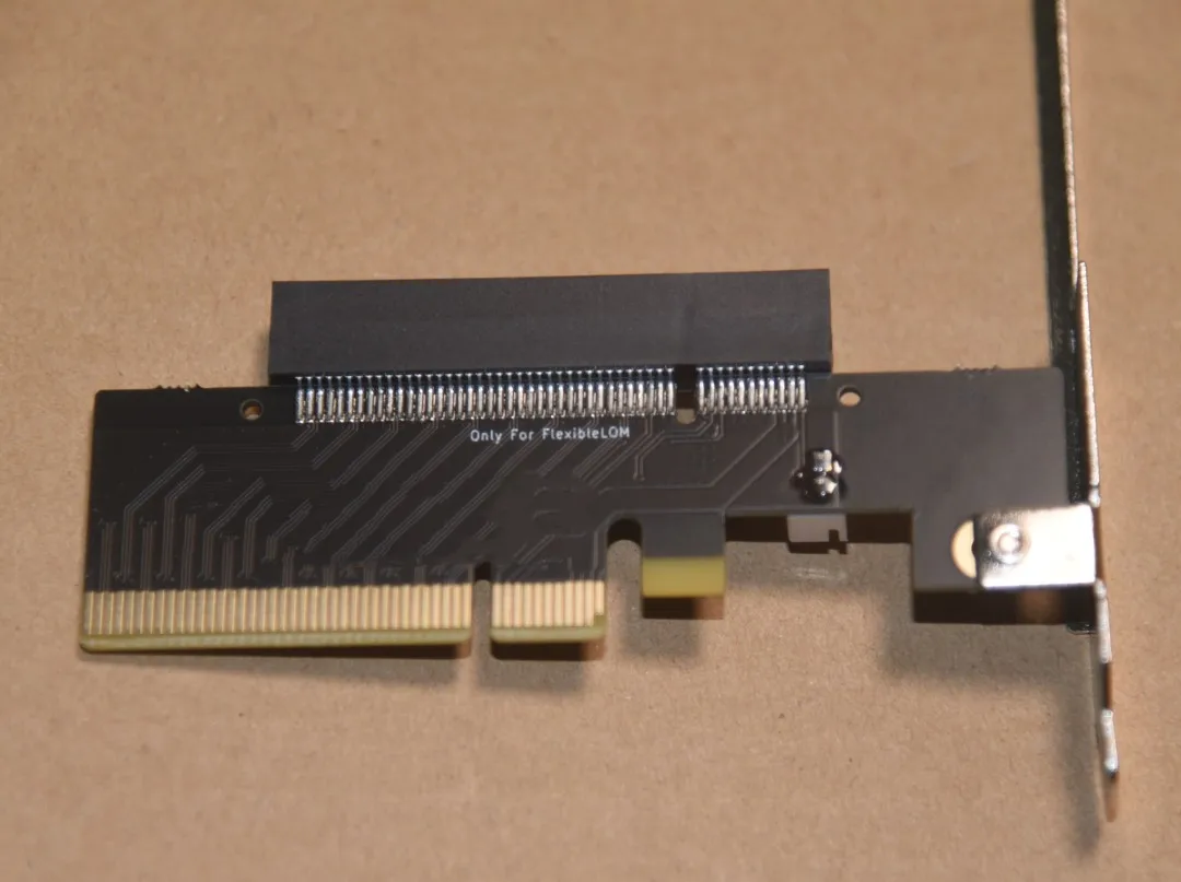 PCIe X8 Riser card for HP HPE FlexibleLOM 331FLR 530FLR 366FLR 560FLR 561FLR 544FLR 544FLR with bracket