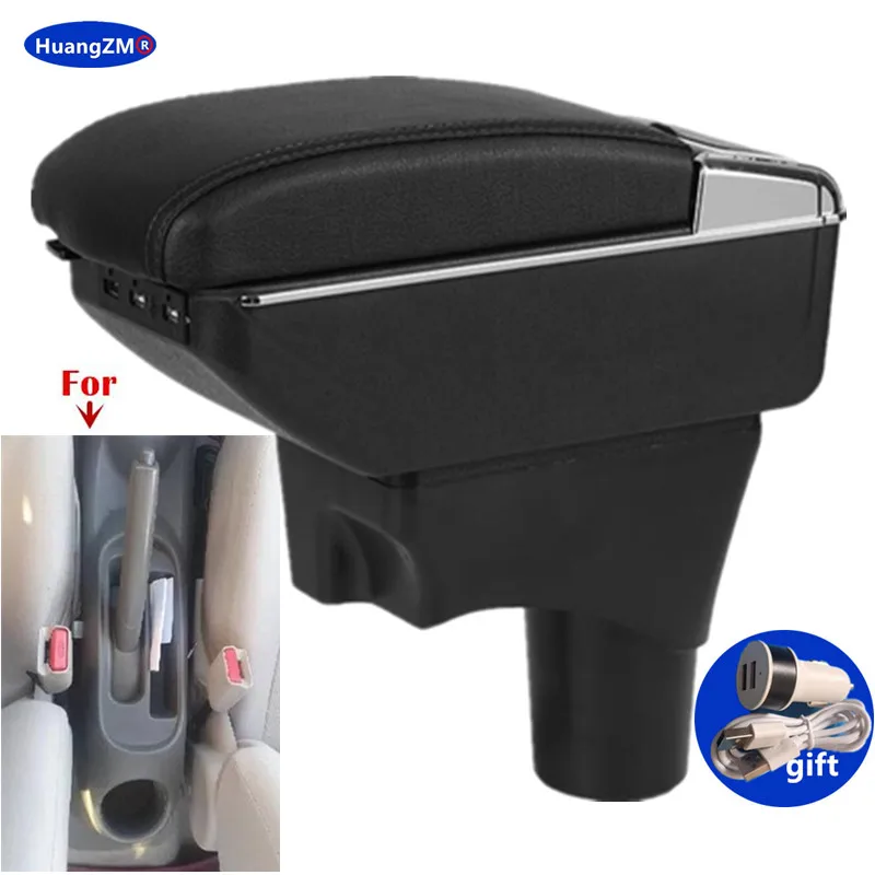 Für Nissan Sunny Armlehne Box Für Nissan März Micra K13 Auto Armlehne Arm Lagerung Box 2010-2022 Retrofit Teile auto Zubehör