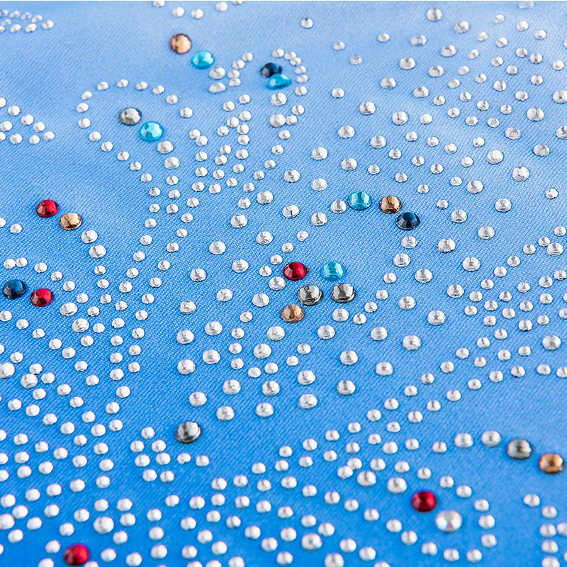 Шорты-майки для девочек, блестящий гимнастический танцевальный купальник с бриллиантами для девочек, акробатический танец с прекрасными узорами и блестящими пятнами