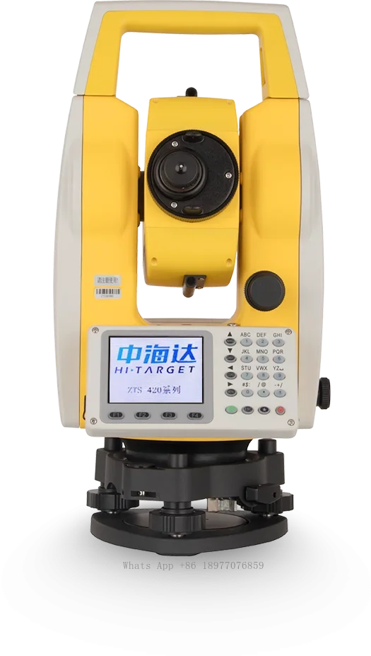 Cost-effective 800m Non-prism Range Total Station Hi-Target ZTS-420L8 With Color Screen