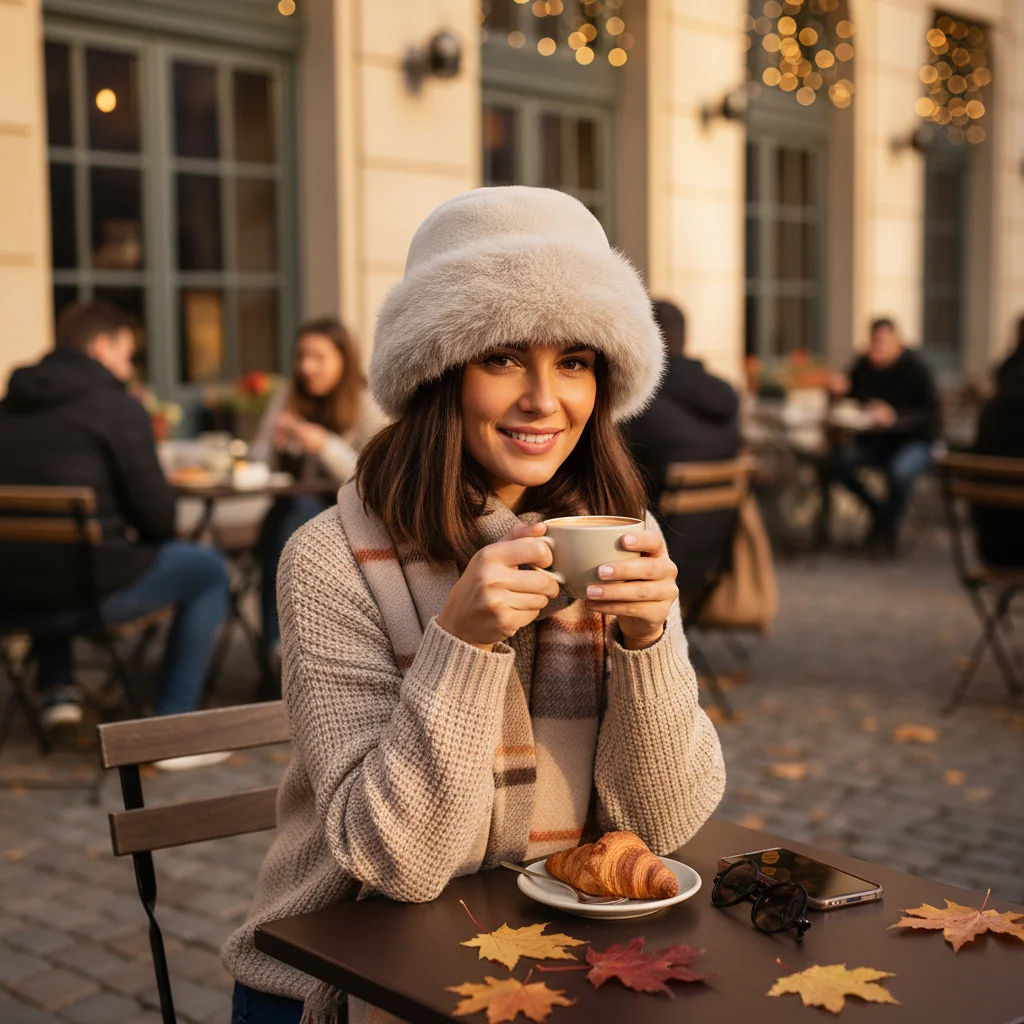 Chic Fisherman Hat Faux Fur Mongolian Style for Winter Cold Weather Warm Ear Flap Women's Headwear Cozy Outdoor Travel Gear