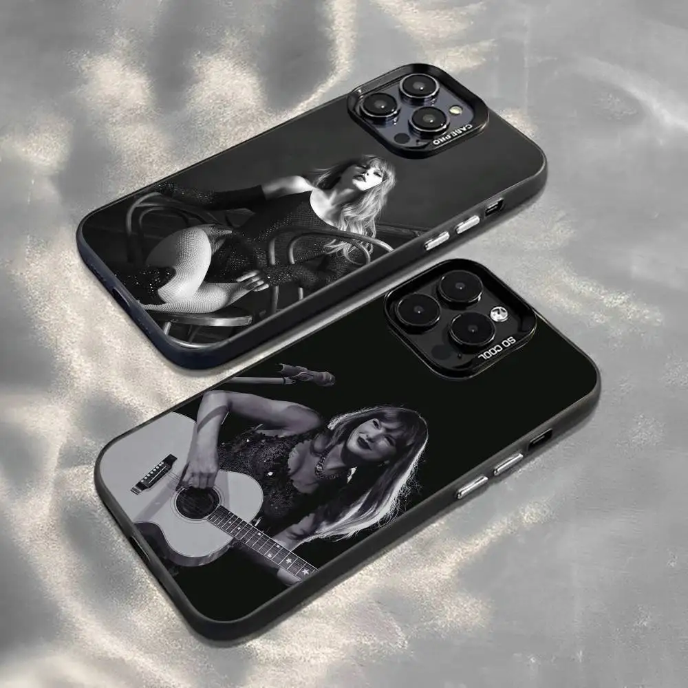 

The L-Life of a S-Showgirl Phone Case For iPhone 17,16,15,14,13,12,11 Plus,Pro Max,XS,Colorful Silver Black Cover