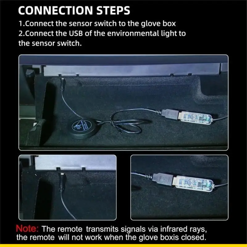 

SZCH Decorative LED Interior Light Strips with Motion for SUVs & Boats Vehicle