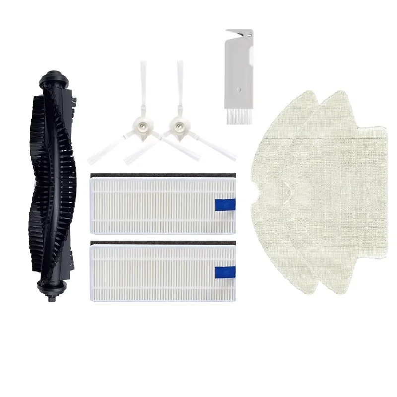 Rullo Spazzola Laterale Filtro HEPA Mop Panno Per Tefal Rowenta Explorer 75 RG7687/RR7687WH Serie Accessori di Ricambio parti