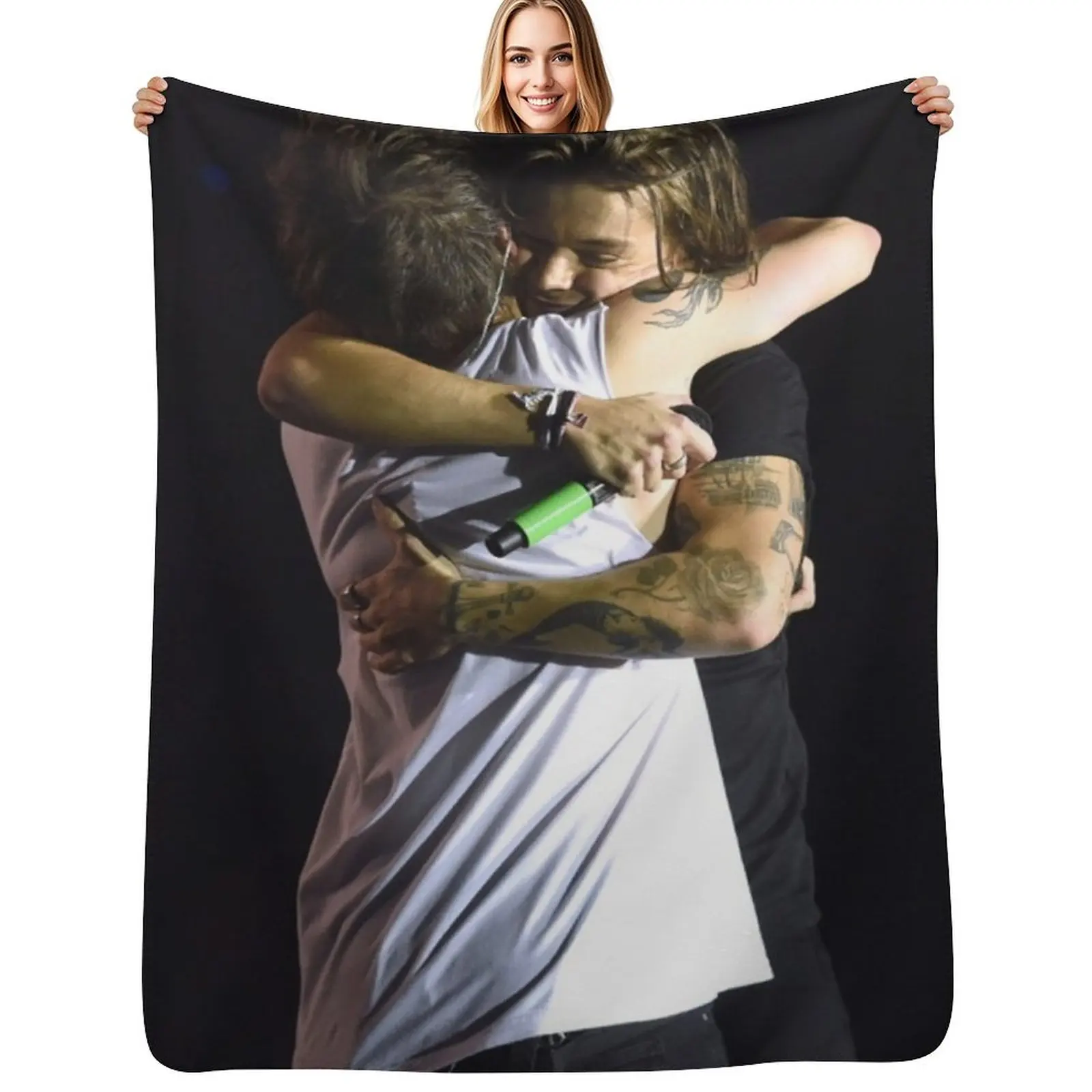 

Larry Throw Blanket Soft Plaid Sofa decorative Weighted Blankets