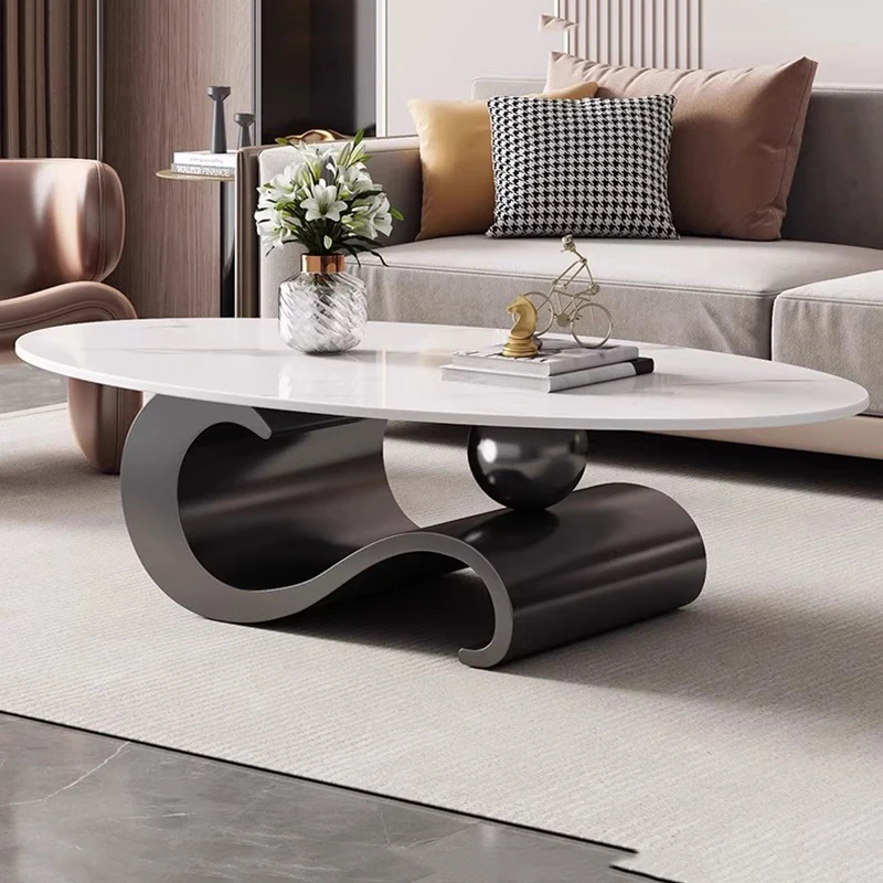 

Unique Designer Coffee Table Minimalist Modern Decoration Aesthetic Coffee Table Italian Center Mesa Auxiliar Home Furniture