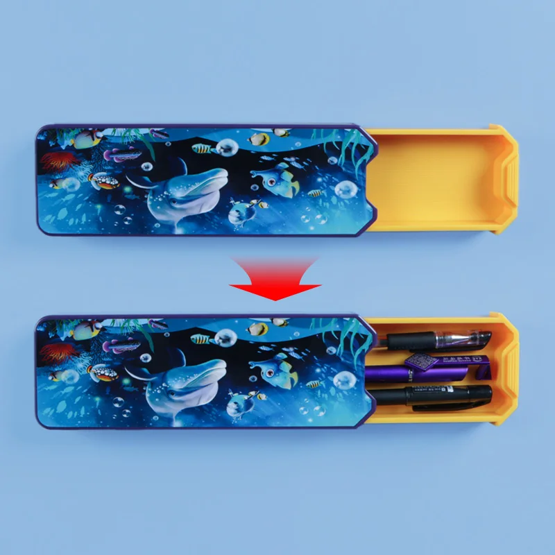 Caja de Magia con Lápiz Mágico, Trucos de Magia, Accesorios para Niños, Juguetes de Magia, Ilusión de Aparición, Caja de Regalo con Rompecabezas